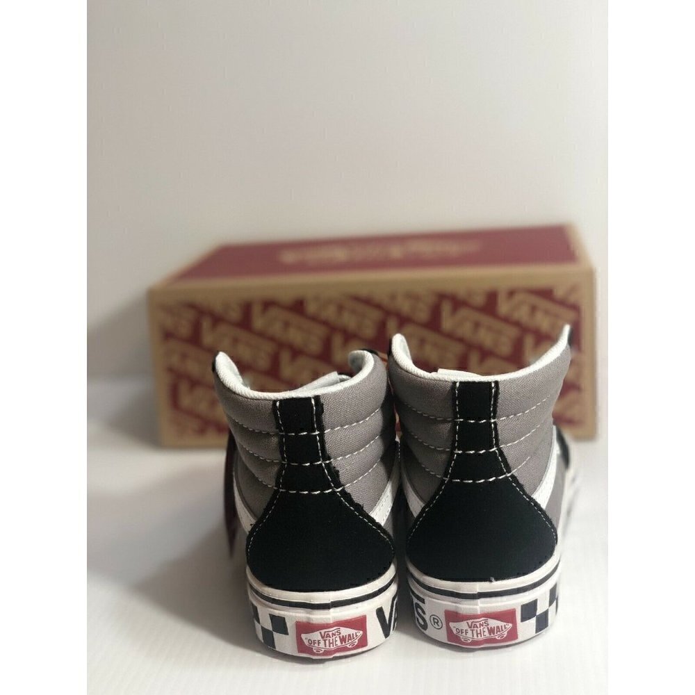 New Vans Toddler Comfycush Sk8-Hi Tape Mix lack Fr - Picture 10 of 12